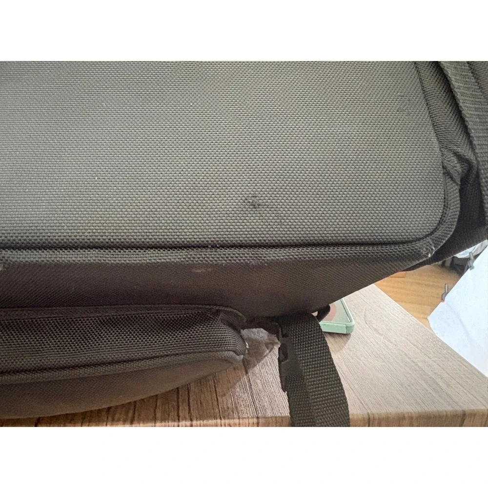 T-Bags Dekker II Tour-Pak Bag Black Motorcycle Luggage TB1600DT Reflective Trim